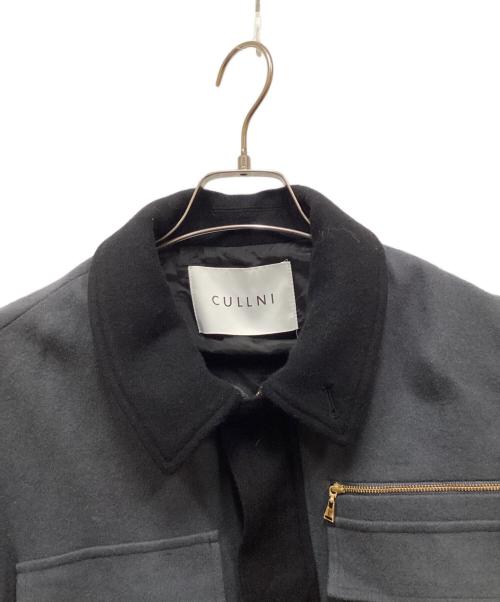CULLNI（クルニ）CULLNI (クルニ) Twill Double Collar Jacket/ツイルダブルカラージャケット グレー サイズ:1の古着・服飾アイテム