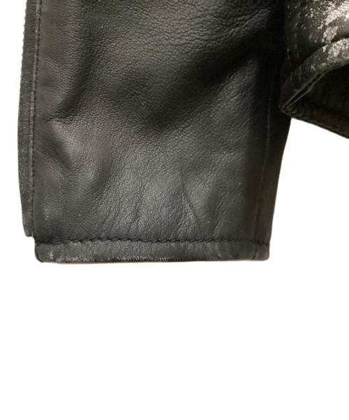 UNITED TOKYO（ユナイテッドトーキョー）UNITED TOKYO (ユナイテッドトーキョー) RYUJI KAMIYAMA (リュウジカミヤマ) ラムレザージャケット ブラック サイズ:2の古着・服飾アイテム