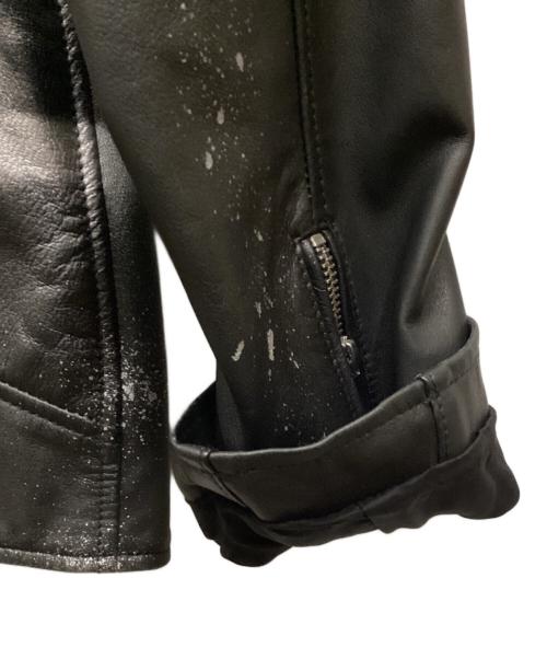 UNITED TOKYO（ユナイテッドトーキョー）UNITED TOKYO (ユナイテッドトーキョー) RYUJI KAMIYAMA (リュウジカミヤマ) ラムレザージャケット ブラック サイズ:2の古着・服飾アイテム