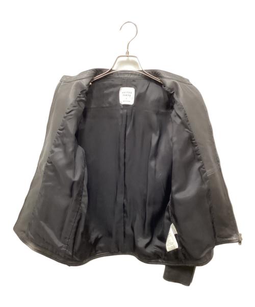 UNITED TOKYO（ユナイテッドトーキョー）UNITED TOKYO (ユナイテッドトーキョー) RYUJI KAMIYAMA (リュウジカミヤマ) ラムレザージャケット ブラック サイズ:2の古着・服飾アイテム