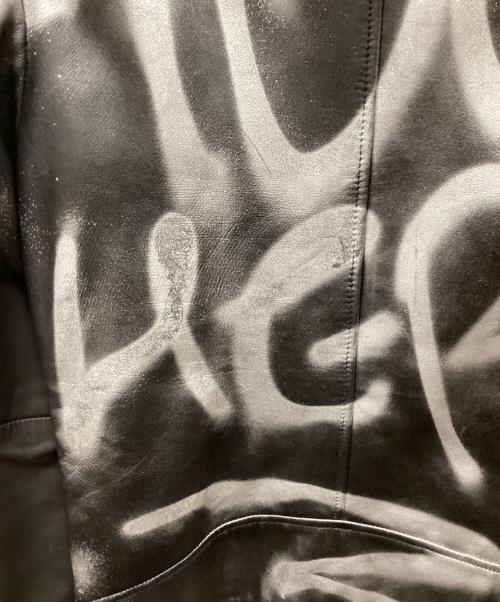 UNITED TOKYO（ユナイテッドトーキョー）UNITED TOKYO (ユナイテッドトーキョー) RYUJI KAMIYAMA (リュウジカミヤマ) ラムレザージャケット ブラック サイズ:2の古着・服飾アイテム