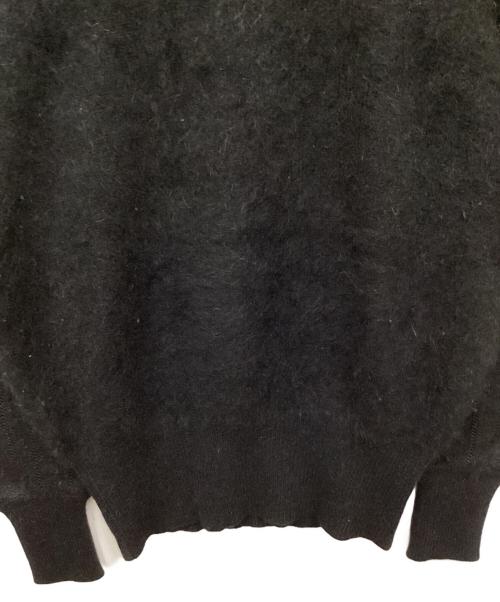 Yves Saint Laurent tricot（イブサンローラントリコット）Yves Saint Laurent tricot (イブサンローラントリコット) アンゴラ混ニット ブラック サイズ:Mの古着・服飾アイテム