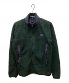 Patagoniaパタゴニア）の古着「90S USA製Retro-X/レトロXフリースジャケット」｜グリーン