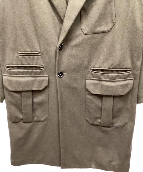 BARENA（バレナ）BARENA (バレナ) メルトンチェスターコート オリーブ サイズ:50の古着・服飾アイテム