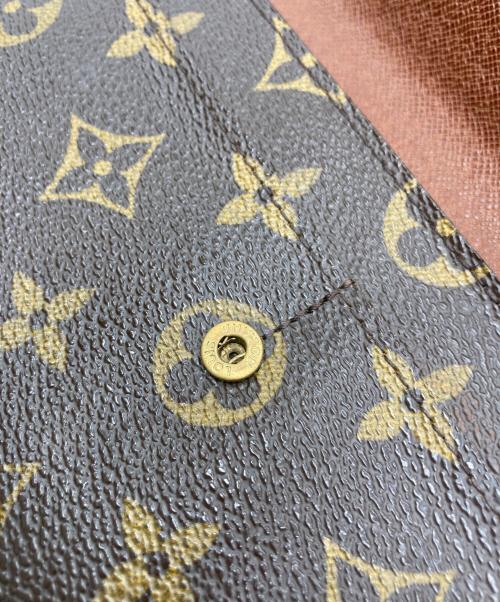 LOUIS VUITTON（ルイ ヴィトン）LOUIS VUITTON (ルイ ヴィトン) モノグラムイディール ポルトモネクレディ長財布 ブラウンの古着・服飾アイテム