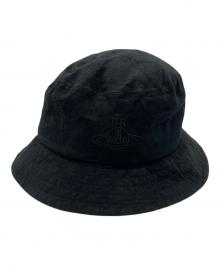 Vivienne Westwood（ヴィヴィアンウエストウッド）の古着「バケットハット」｜ブラック