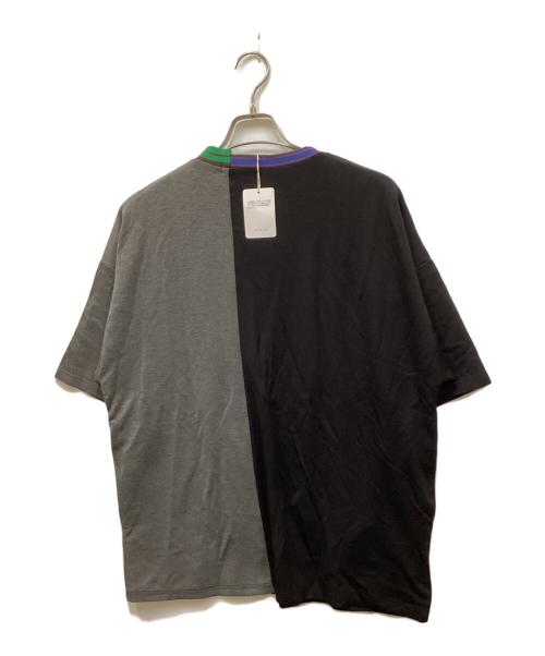 FRAPBOIS（フラボア）FRAPBOIS (フラボア) ポケポンチ カットソー ブラック×グレー サイズ:2 未使用品の古着・服飾アイテム
