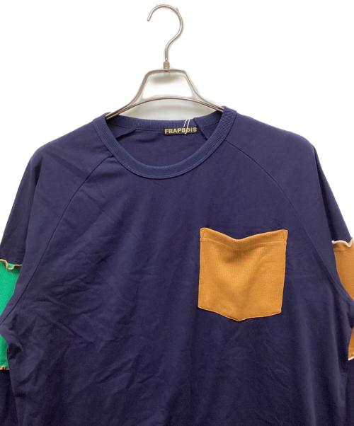 FRAPBOIS（フラボア）FRAPBOIS (フラボア) メローパネル プルオーバー ネイビー サイズ:2 未使用品の古着・服飾アイテム