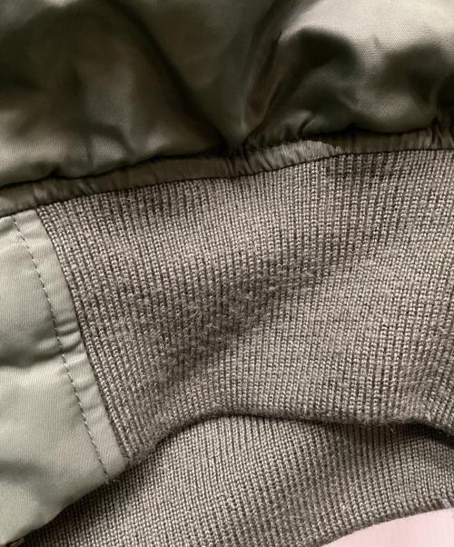 AVIREX（アヴィレックス）AVIREX (アヴィレックス) N-2B COMMERCIAL REAL FUR オリーブ サイズ:Mの古着・服飾アイテム