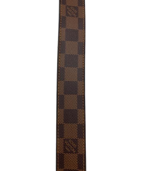 LOUIS VUITTON（ルイ ヴィトン）LOUIS VUITTON (ルイ ヴィトン) ダミエ サンチュール アンヴァントゥール ベルト ブラウン サイズ:85/34の古着・服飾アイテム