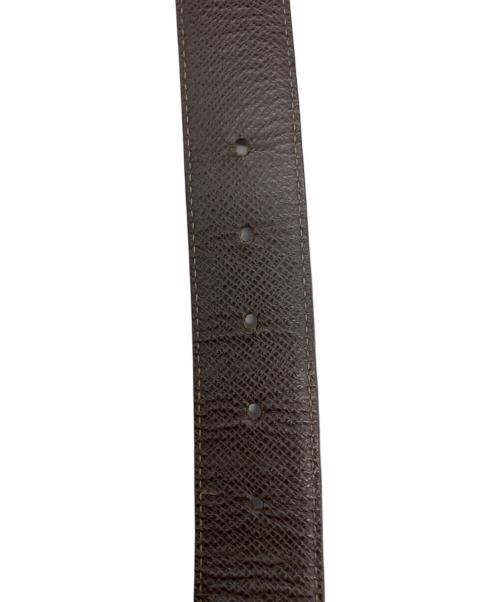 LOUIS VUITTON（ルイ ヴィトン）LOUIS VUITTON (ルイ ヴィトン) ダミエ サンチュール アンヴァントゥール ベルト ブラウン サイズ:85/34の古着・服飾アイテム
