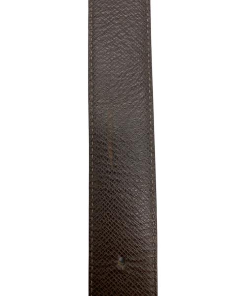 LOUIS VUITTON（ルイ ヴィトン）LOUIS VUITTON (ルイ ヴィトン) ダミエ サンチュール アンヴァントゥール ベルト ブラウン サイズ:85/34の古着・服飾アイテム