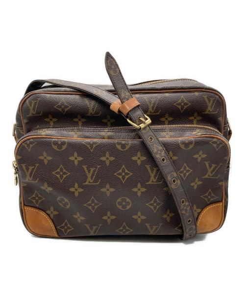 LOUIS VUITTON（ルイ ヴィトン）LOUIS VUITTON (ルイ ヴィトン) モノグラムナイルショルダーバッグ ブラウンの古着・服飾アイテム