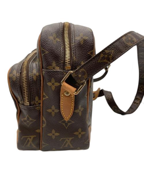 LOUIS VUITTON（ルイ ヴィトン）LOUIS VUITTON (ルイ ヴィトン) モノグラムナイルショルダーバッグ ブラウンの古着・服飾アイテム