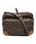 LOUIS VUITTON（ルイ ヴィトン）の古着「モノグラムナイルショルダーバッグ」｜ブラウン