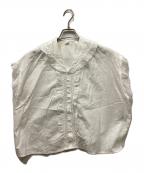 45Rフォーティファイブ・アール）の古着「インドカディのレースフリルMシャツ」｜ホワイト