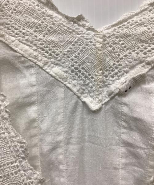 45R（フォーティファイブ・アール）45R (フォーティファイブ・アール) インドカディdeカットワークボレロ ホワイト サイズ:表記無しの古着・服飾アイテム