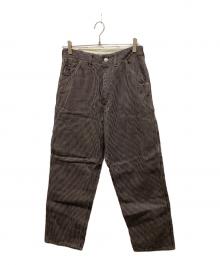 45R（フォーティファイブ・アール）の古着「モンブラウンヒッコリーの908山ペインターパンツ（濃）」｜ブラウン