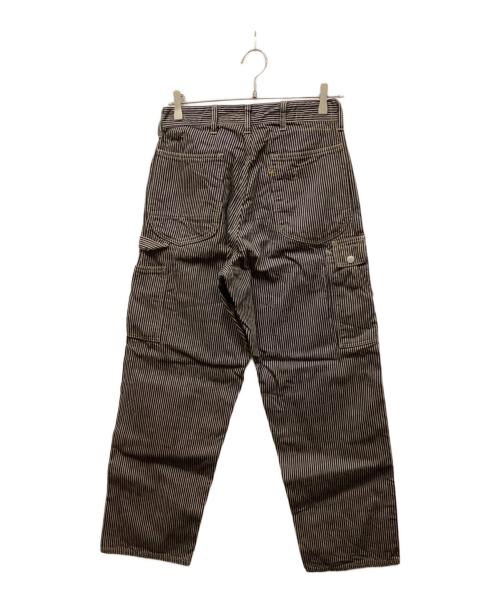 45R（フォーティファイブ・アール）45R (フォーティファイブ・アール) モンブラウンヒッコリーの908山ペインターパンツ（濃） ブラウン サイズ:28の古着・服飾アイテム