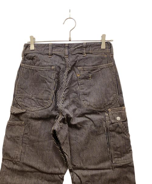 45R（フォーティファイブ・アール）45R (フォーティファイブ・アール) モンブラウンヒッコリーの908山ペインターパンツ（濃） ブラウン サイズ:28の古着・服飾アイテム