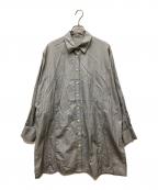 SLOBE IENAスローブ イエナ）の古着「コットンタンブラードルマンワイドシャツ」｜グレー