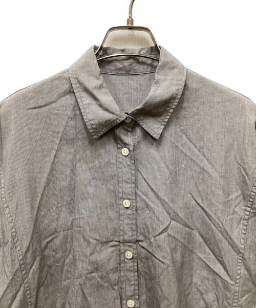 SLOBE IENA（スローブ イエナ）SLOBE IENA (スローブ イエナ) コットンタンブラードルマンワイドシャツ グレー サイズ:表記なし(実寸をご確認ください)の古着・服飾アイテム