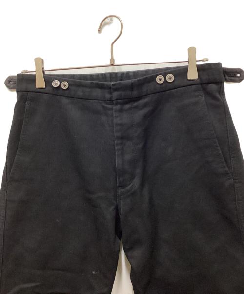 COMME des GARCONS HOMME PLUS（コムデギャルソンオムプリュス）COMME des GARCONS HOMME PLUS (コムデギャルソンオムプリュス) 90sサイドアジャスターパンツ ブラック サイズ:Mの古着・服飾アイテム