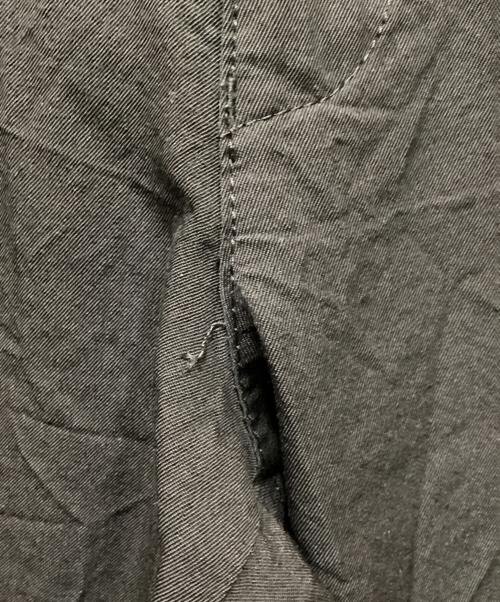 COMME des GARCONS HOMME（コムデギャルソン オム）COMME des GARCONS HOMME (コムデギャルソン オム) 後染めパンツ ブラック サイズ:XSの古着・服飾アイテム