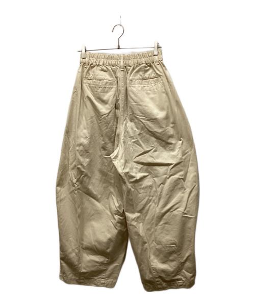 HARVESTY（ハーベスティー）HARVESTY (ハーベスティー) チノクロス サーカスパンツ ブラウン サイズ:2の古着・服飾アイテム