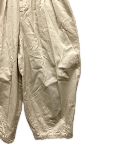 HARVESTY（ハーベスティー）HARVESTY (ハーベスティー) チノクロス サーカスパンツ ブラウン サイズ:2の古着・服飾アイテム