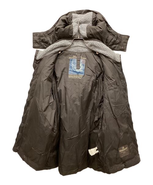 NAPAPIJRI（ナパピリ）NAPAPIJRI (ナパピリ) 襟ボアダウンジャケット カーキ サイズ:Lの古着・服飾アイテム