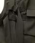 中古・古着 Ujoh (ウジョー) STUDIOUS (ステュディオス) STUDIOUS別注 Pocket W Belted Vest/ポケットダブルベルトベスト ブラック サイズ:3：15000円