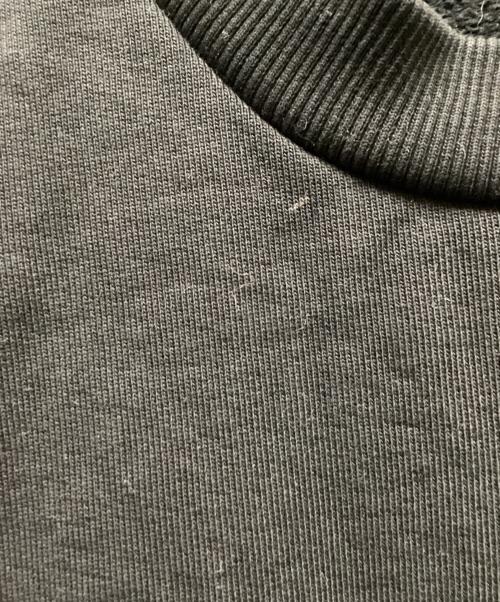 MM6 Maison Margiela（エムエムシックスメゾンマルジェラ）MM6 Maison Margiela (エムエムシックスメゾンマルジェラ) ロゴスウェット ブラック サイズ:Mの古着・服飾アイテム