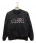 MM6 Maison Margiela（エムエムシックスメゾンマルジェラ）の古着「ロゴスウェット」｜ブラック