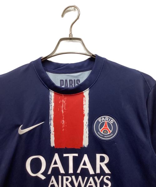 Paris Saint-Germain（パリサンジェルマン）Paris Saint-Germain (パリサンジェルマン) NIKE (ナイキ) レプリカユニフォーム ネイビー サイズ:Lの古着・服飾アイテム
