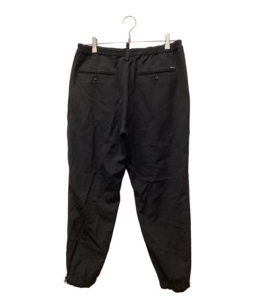 DSQUARED2（ディースクエアード）DSQUARED2 (ディースクエアード) センタークリースジョガーパンツ ブラック サイズ:48の古着・服飾アイテム