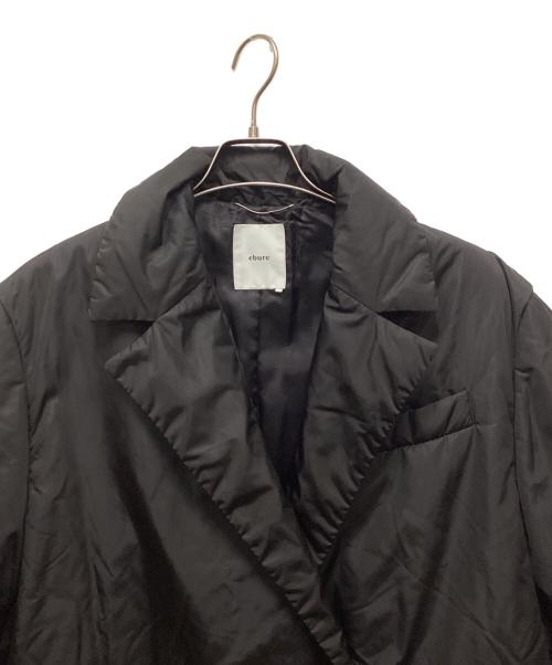 ebure（エブール）ebure (エブール) サンプル品オーバーサイズ中綿ジャケット ブラック サイズ:表記無しの古着・服飾アイテム