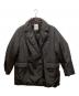 ebure（エブール）の古着「サンプル品オーバーサイズ中綿ジャケット」｜ブラック