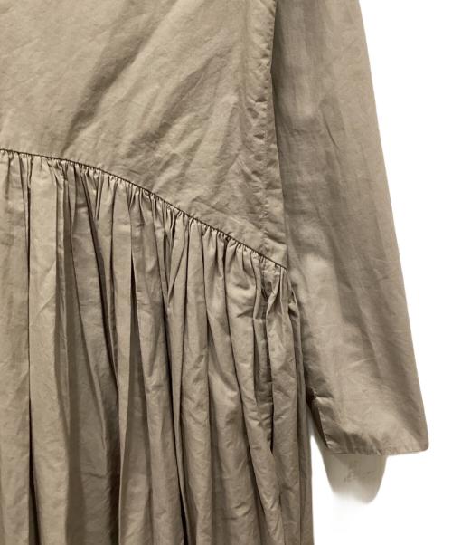 merlette（マーレット）merlette (マーレット) Ron Herman (ロンハーマン) 別注Chaouen Dress/シャウエンドレス ベージュ サイズ:XSの古着・服飾アイテム