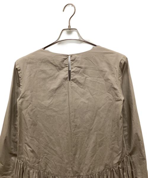 merlette（マーレット）merlette (マーレット) Ron Herman (ロンハーマン) 別注Chaouen Dress/シャウエンドレス ベージュ サイズ:XSの古着・服飾アイテム