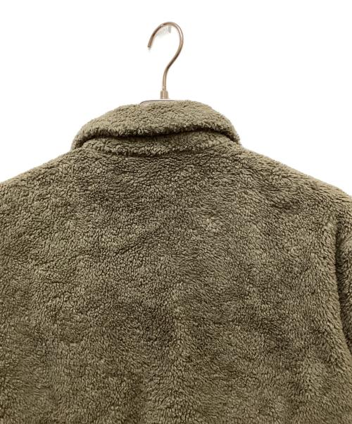 OUTERKNOWN（アウターノーン）OUTERKNOWN (アウターノーン) スナップフリースジャケット オリーブ サイズ:Mの古着・服飾アイテム