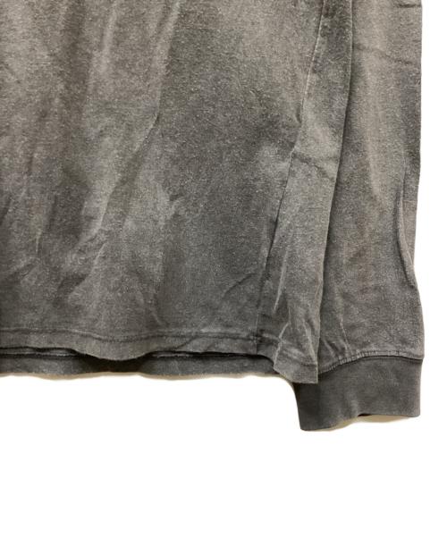 DAMSON MADDER.（ダムソンマーダー）DAMSON MADDER. (ダムソンマーダー) Goddess Long-Sleeved T-Shirt/ゴッデスロングスリ－ブティーシャツ グレー サイズ:10の古着・服飾アイテム