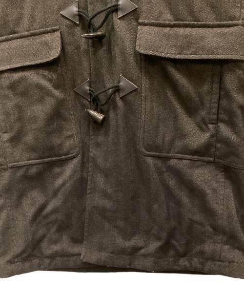 DAIWA PIER39（ダイワ ピア39）DAIWA PIER39 (ダイワ ピア39) GORE-TEX INFINIUM TECH TWEED DUFFLE COAT/ゴアテックスインフィニウムテックツイ－ドダッフルコート ブラウン サイズ:Mの古着・服飾アイテム