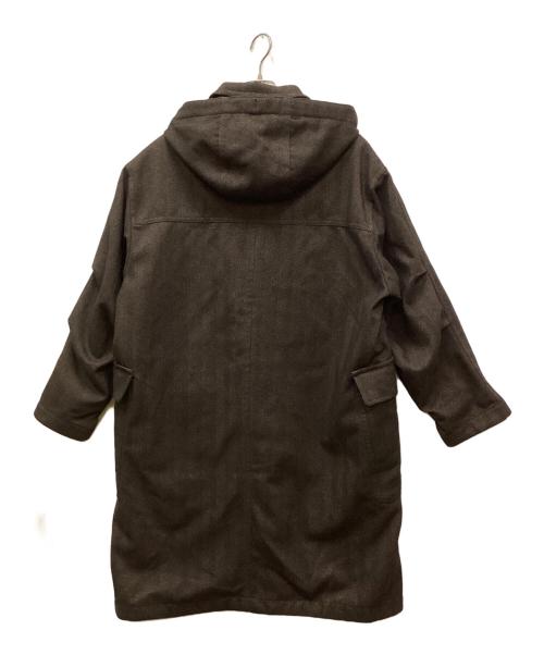 DAIWA PIER39（ダイワ ピア39）DAIWA PIER39 (ダイワ ピア39) GORE-TEX INFINIUM TECH TWEED DUFFLE COAT/ゴアテックスインフィニウムテックツイ－ドダッフルコート ブラウン サイズ:Mの古着・服飾アイテム