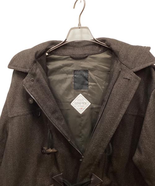 DAIWA PIER39（ダイワ ピア39）DAIWA PIER39 (ダイワ ピア39) GORE-TEX INFINIUM TECH TWEED DUFFLE COAT/ゴアテックスインフィニウムテックツイ－ドダッフルコート ブラウン サイズ:Mの古着・服飾アイテム