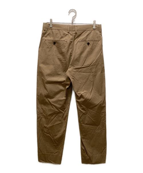TOMORROW LAND（トゥモローランド）TOMORROW LAND (トゥモローランド) コットントロピカル 1タックパンツ ベージュ サイズ:Sの古着・服飾アイテム