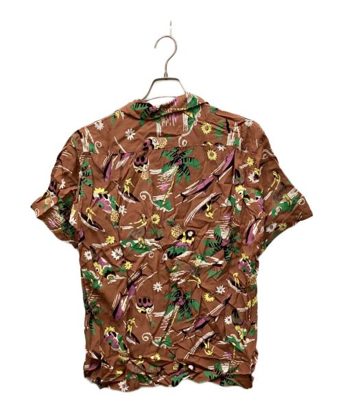 Sun Surf（サンサーフ）Sun Surf (サンサーフ) ELLERY CHUN'S CREATION アロハシャツ レッド サイズ:Mの古着・服飾アイテム