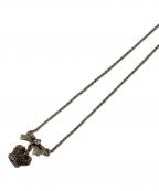 JUSTIN DAVISジャスティンデイビス）の古着「Petit Fadeit Necklace/クラウン×リボンモチーフネックレス」