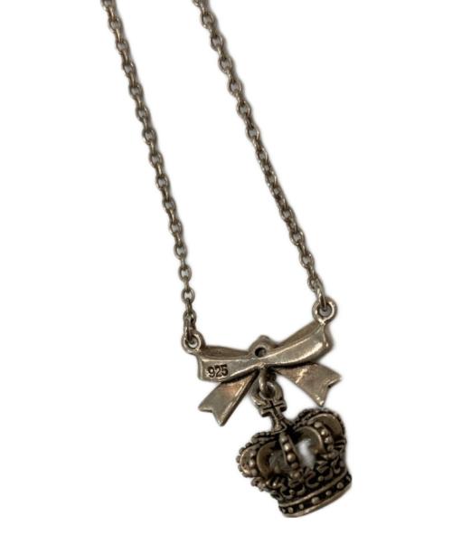 JUSTIN DAVIS（ジャスティンデイビス）JUSTIN DAVIS (ジャスティンデイビス) Petit Fadeit Necklace/クラウン×リボンモチーフネックレスの古着・服飾アイテム