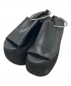 FICTION TOKYOフィクショントーキョー）の古着「POKKURI Sandals/ポックリサンダル」｜ブラック